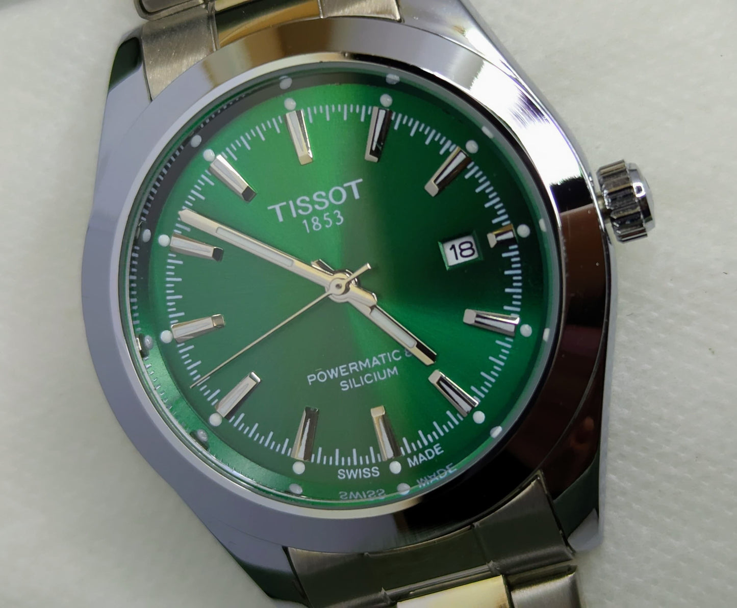 Tissot Powermatic 80 – Silver with Green Dial.