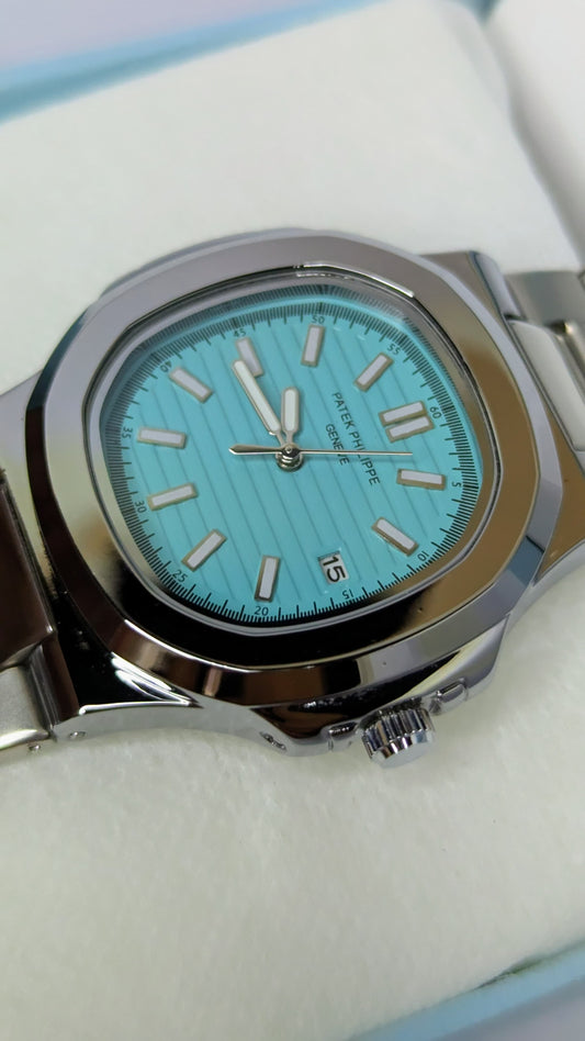 PP Silver with Tiffany Blue Dial.