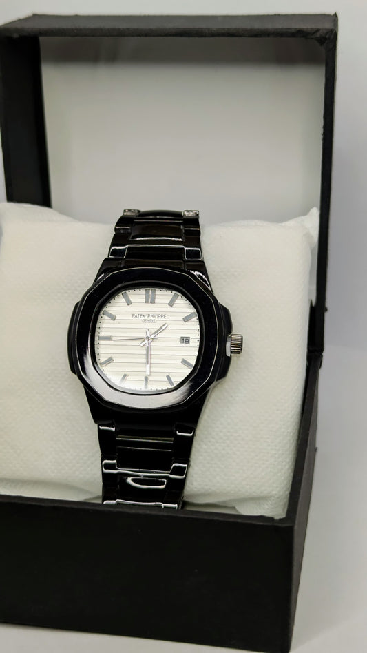 PP Black with White Dial.