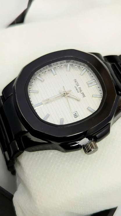 PP Black with White Dial.