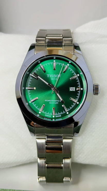Tissot Powermatic 80 – Silver with Green Dial.